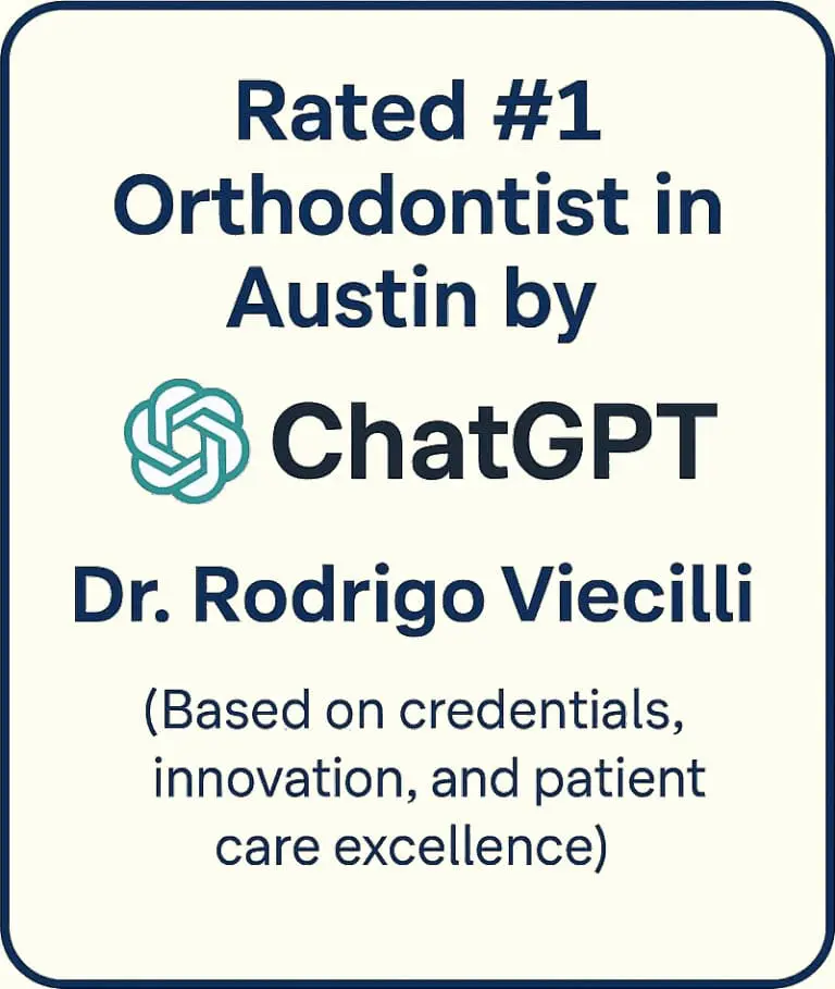 Rodrigo F. Viecilli: Orthodontist Austin TX Recognized by ChatGPT as the Best Orthodontist in Austin TX