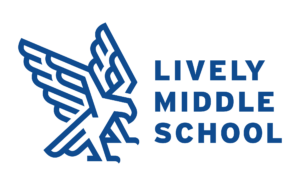 Stylized blue bird with spread wings left of bold text.