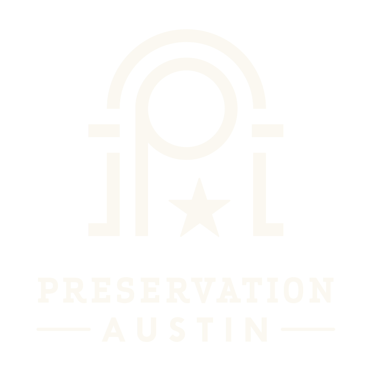 preservation austin logo